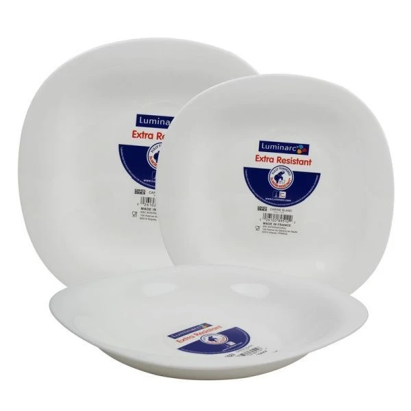 Столовый набор 18пр стеклокерамика КАРИН БЕЛ V2447/ P7989