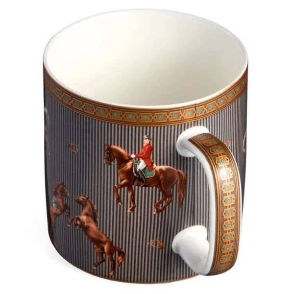 Кружка 400мл фарфор Horse club (36)