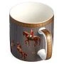Кружка 400мл фарфор Horse club (36)