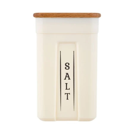 Набор для специй 3пр 200мл пластик Sugar&Spice Rosemary с дер. крышкой на дер. подставке (9)