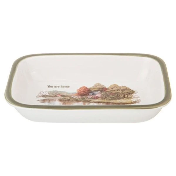 Блюдо 800мл 24*16*5см фарфор Family House (18)