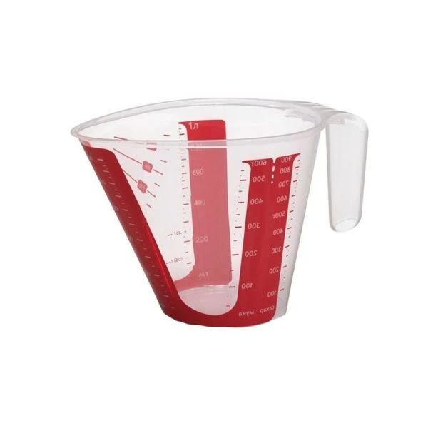 Мерный кувшин 1л пластик STEP (24) Мерный кувшин 1л пластик STEP (24)