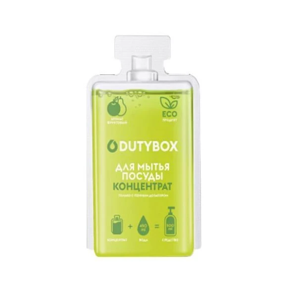Концентрат Средство для мытья посуды Инжир и мелисса 50 мл DutyBox DISHES (5)
