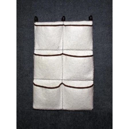 Чехол-органайзер настенный 26*86см серый (30)