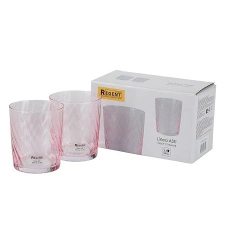 Стаканы набор 2шт 375мл стекло ASTI 81-306 (12)