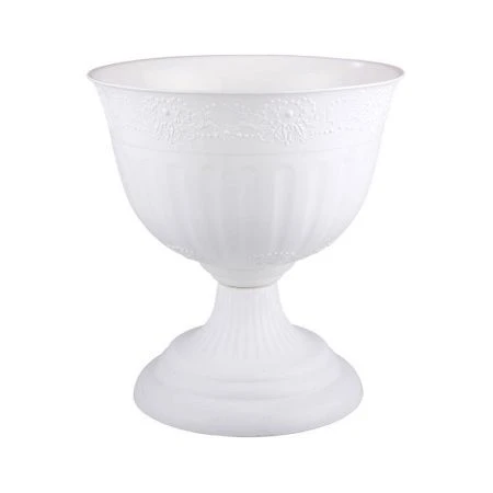 Вазон ВЕНЕЦИЯ 18л белый  400*400*435мм (8) Вазон ВЕНЕЦИЯ 18л белый  400*400*435мм (8)