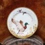 Тарелка мелкая 20,5см фарфор ОХОТА десертная (24)