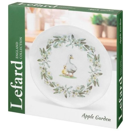Тарелки мелкие набор 2шт 21*21,5*2,5см керамика Apple Garden десертные (18)