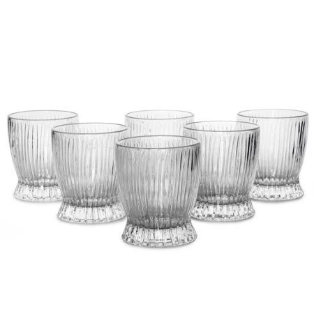 Стаканы набор 6шт 250мл 8*10см стекло (8)