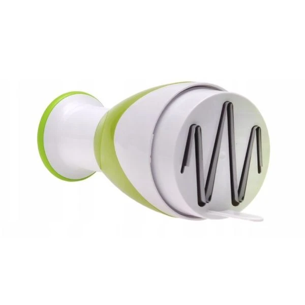 Измельчитель механический для овощей 16*5,8см пластик/металл зеленый арт. 10111 (24)