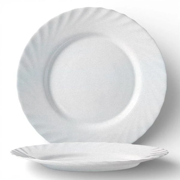 Тарелка мелкая 15,5см стеклокерамика ТРИАНОН N3653 (36)