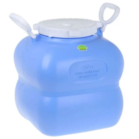 Бидон 40л пластик ГРАНДЕ с ручками С910 фиолетовый (2) Бидон 40л пластик ГРАНДЕ с ручками С910 фиолетовый (2)