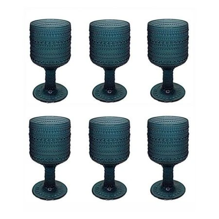 Бокалы набор 6шт 300мл стекло Jupiter Fortessa синий (А146)