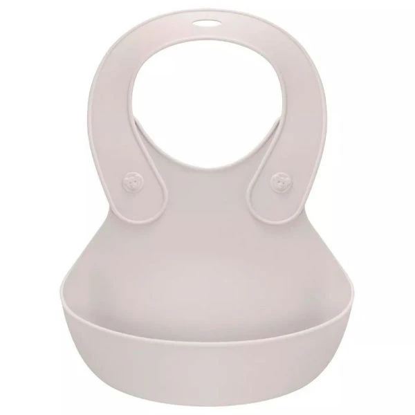 Нагрудник детский 280*216*50мм пластик светло-бежевый (15)