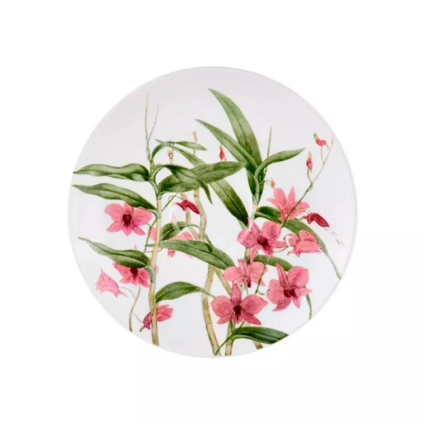 Чайный набор 2пр фарфор ОРХИДЕЯ на 1 персону 240мл розовая подар.уп. MW496-HV0458 (12)