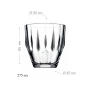 Стаканы набор 6шт 275мл стекло ДАЙМОНД (4)