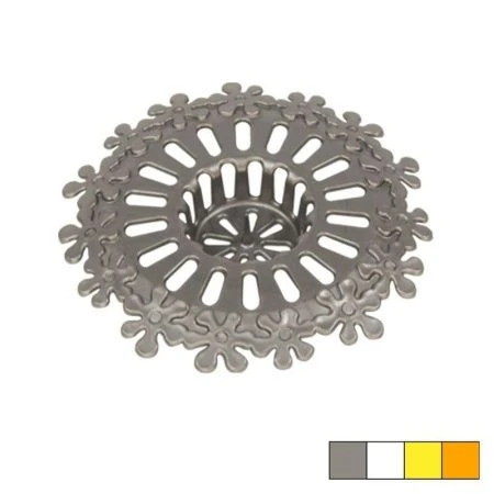 Ситечко в раковину 9,5см пластик Ромашка (50)