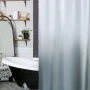 Штора для ванной 180*200см полиэстер PLE DIAMOND серый DR-70004 (24)