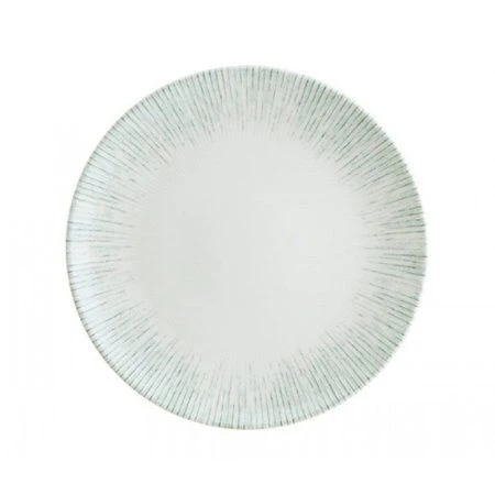 Тарелка мелкая 27см фарфор ИРИС СЕРЫЙ обеденная IRSGRM27DZ (12)