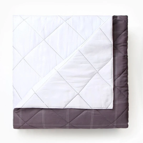 Покрывало евро 200*210±5 микрофайбер 100% п/э LoveLife Cage: grey