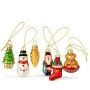 Игрушки новогодние на елку набор 4шт 5,6*3,4*2,5см стекло SY230089/JC-15791 (96)