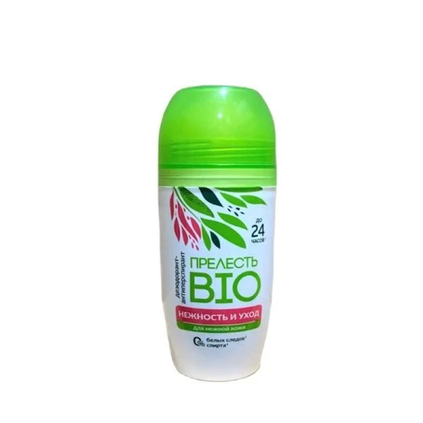 Дезодорант для женщин Прелесть БИО Нежность и уход 50мл ролик (6)