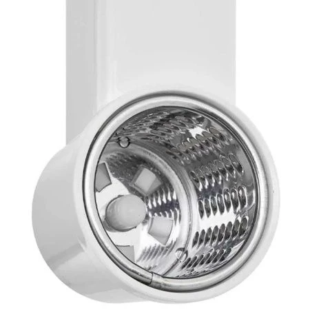 Мясорубка электрическая металл АКСИНЬЯ КС-2005С белая 2000Вт, 3 насадки-овощерезки (4)