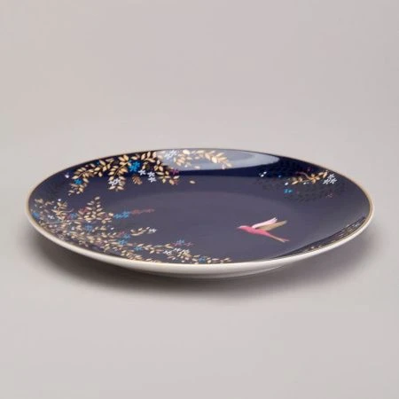 Тарелка мелкая 20*2см фарфор Golden Birds десертная (24)