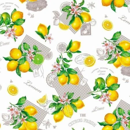 Клеенка столовая ПВХ Колорит Перфект/Мажор на нетканной основе 1,35*20м