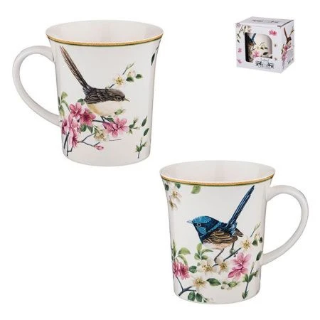 Кружка 440мл фарфор ЦВЕТУЩИЙ САД (36)