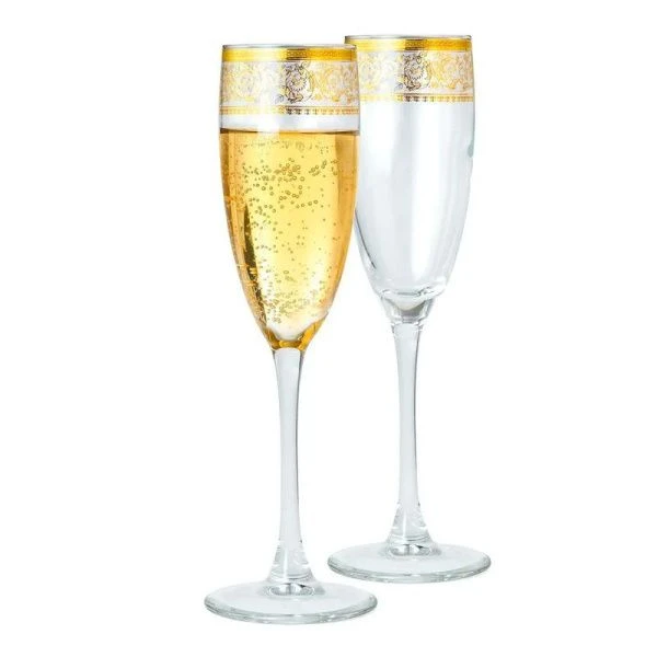 Бокалы для для шампанского набор 2шт 170мл ИМПЕРИЯ MFK08249 (6)