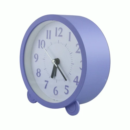 Будильник 10,8см пластик 4 цвета JC-16150 (100)