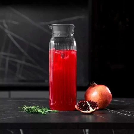 Кувшин 1,4л пластик TREND серый металлик (12)