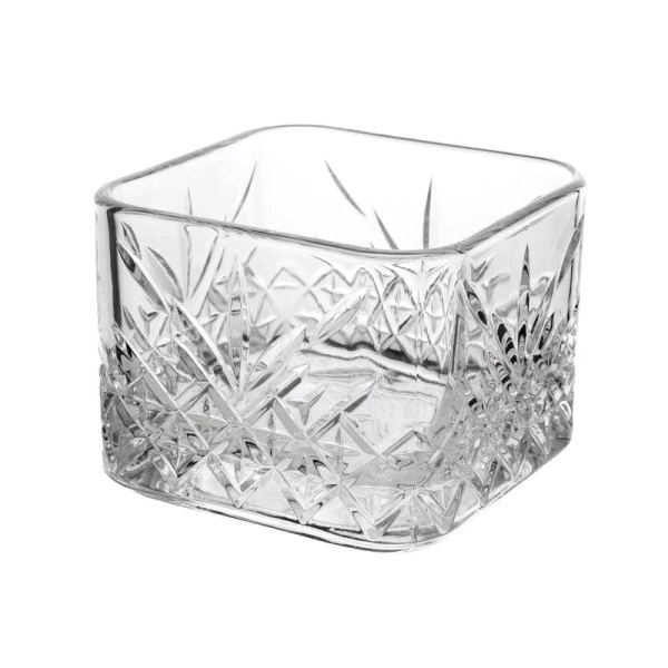 Салатник 235мл стекло ТАЙМЛЕСС квадратный (24)