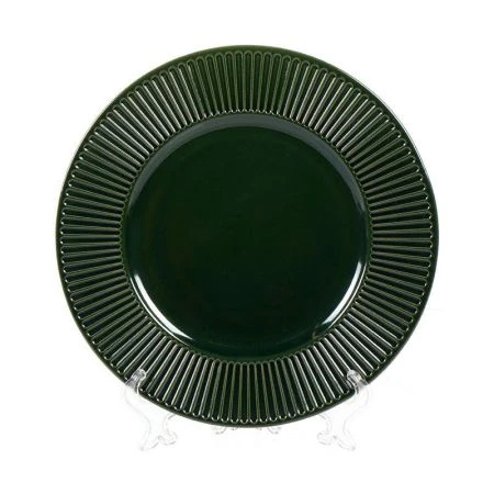 Тарелка мелкая 22см керамика EMERALD GREEN десертная TDP472 (12)