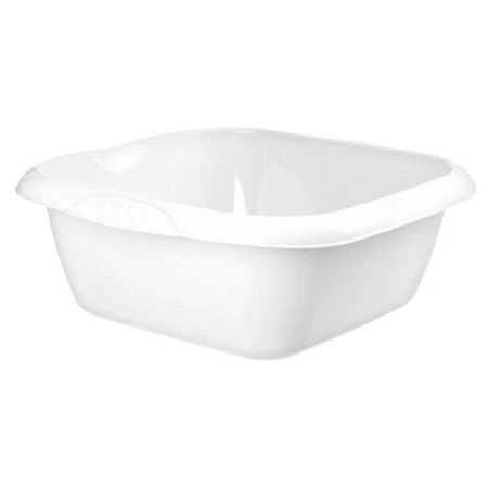 Таз квадратный 6л пластик Good белый (30) 223201129/01