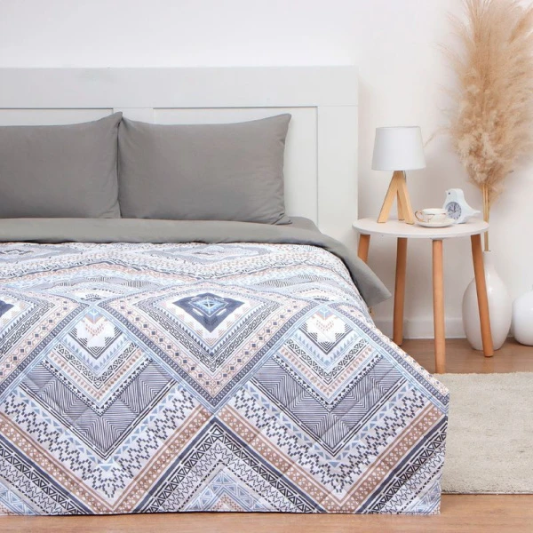 Покрывало евро 200*210±5 микрофайбер 100% п/э LoveLife Mosaic