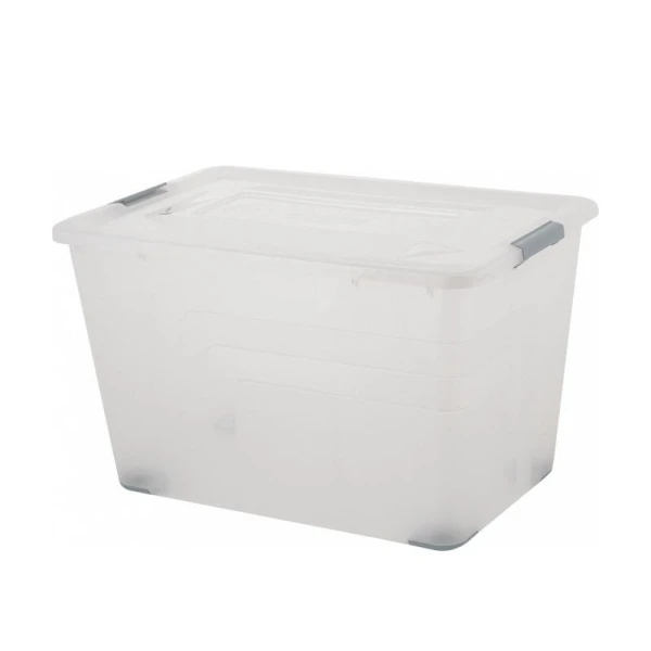 Ящик для хранения 52л 57*39*36см пластик Bergen натуральный (5)