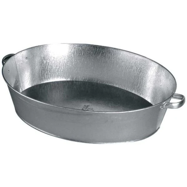 Таз 27л оцинкованный овальный 3-50117 (5) Таз 27л оцинкованный овальный 3-50117 (5)