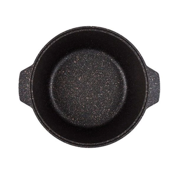 Жаровня 4л алюминий АП GRANIT ULTRA Original со стекл.крышкой  (4)