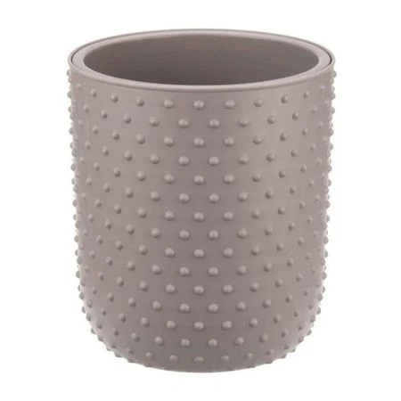 Кашпо 4л 235мм пластик БАБЛ со вставкой французcкий серый (3)