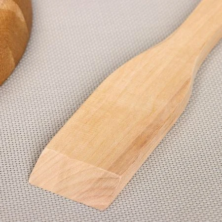 Лопатка кулинарная 40см берёза Доляна ВЫВОД