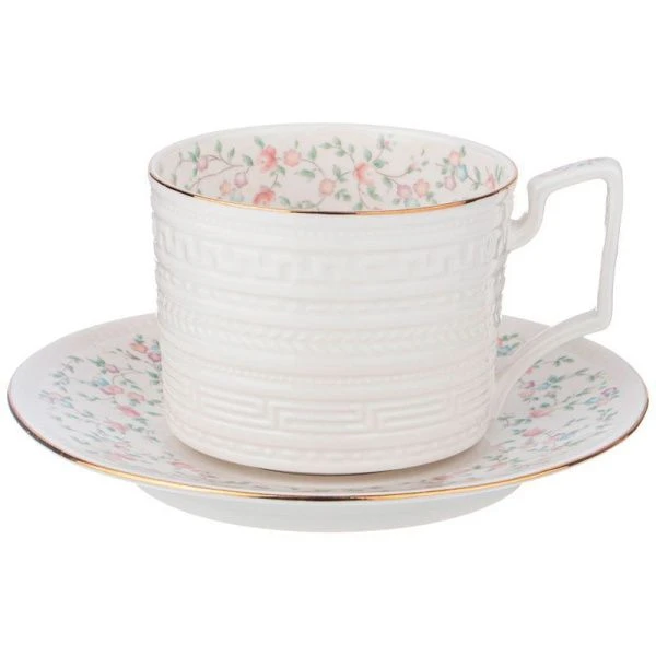 Чайный набор 12пр фарфор ФАБЬЕН на 6 персон 280мл (8)