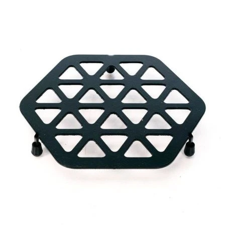 Подставка под горячее 2,2*19,9*14,9см металл черная 300-105B