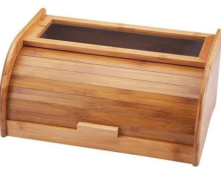 Хлебница 40*25,6*17,8см бамбук (6)