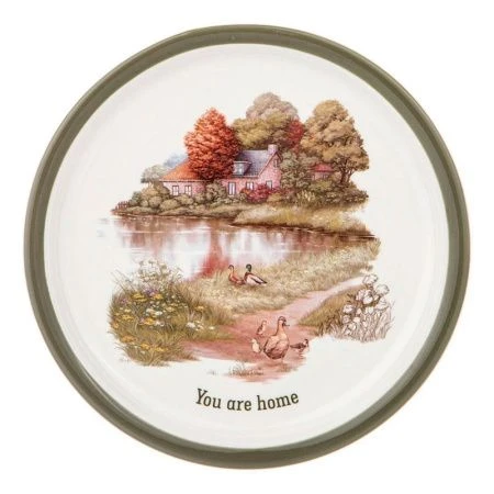 Тарелка мелкая 17см фарфор Family House десертная (2/36)