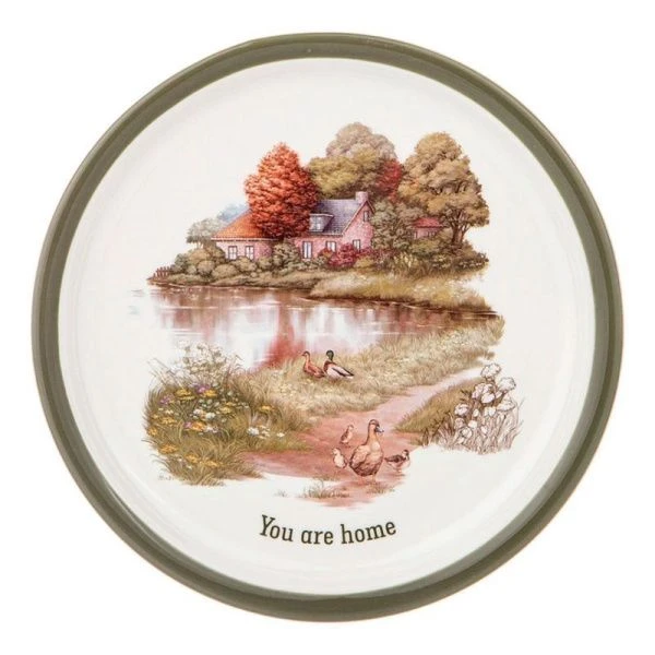 Тарелка мелкая 17см фарфор Family House десертная (2/36)