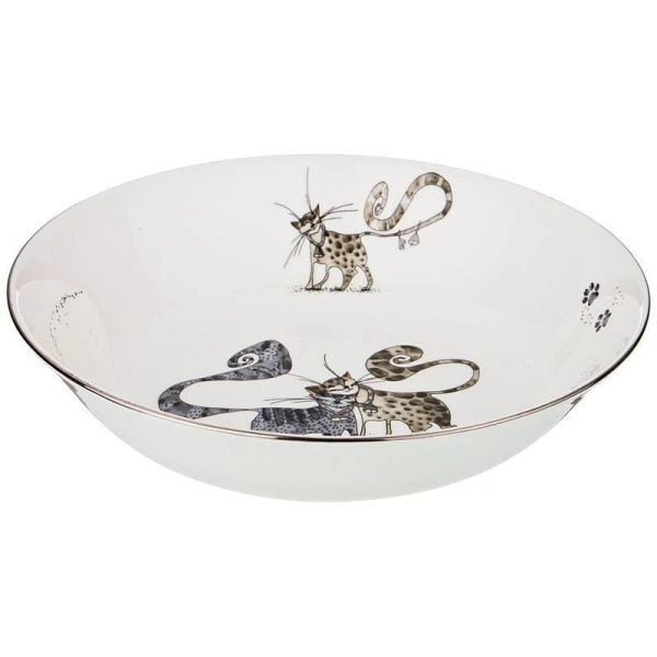 Салатник 20,5см фарфор КОТИКИ (24)