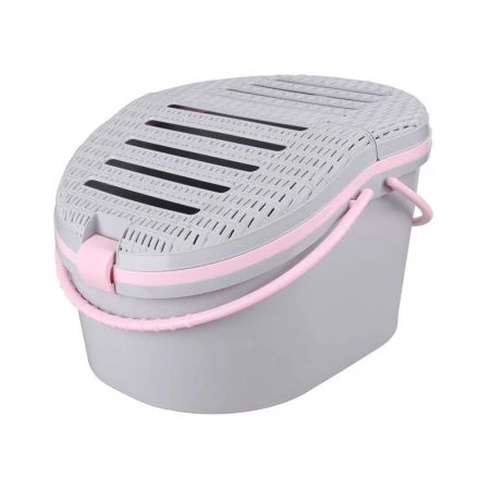 Корзина - переноска для животных 35*33*25см пластик (5)