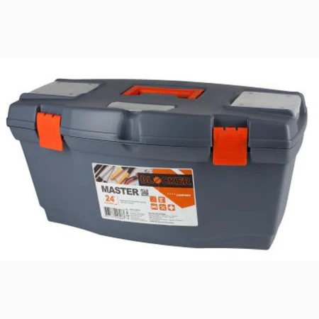 Ящик для инструментов 24 серо-свинцовый